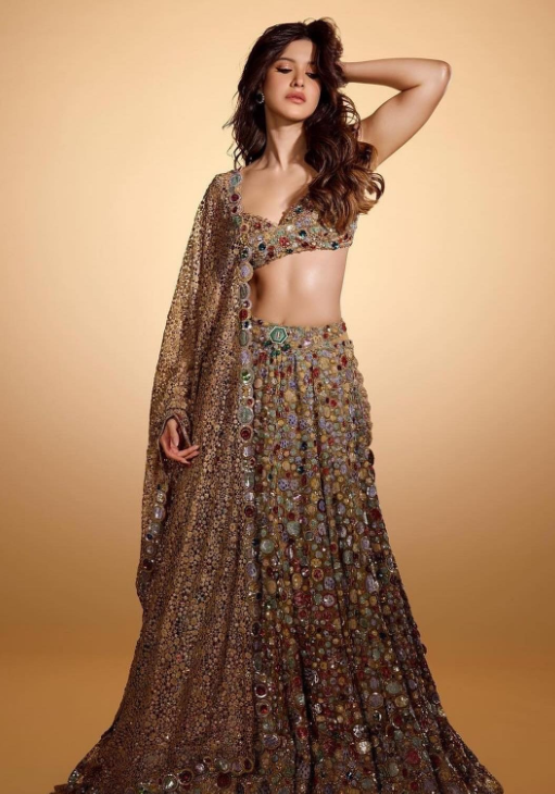 Shanaya Kapoor’s Bejewelled Lehenga 2023